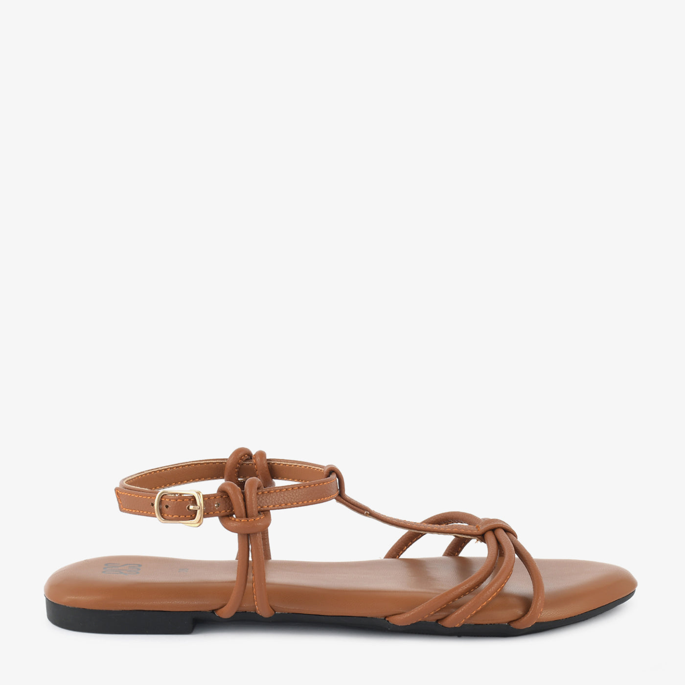 Bohemian Knot Flat Sandals - Image 3