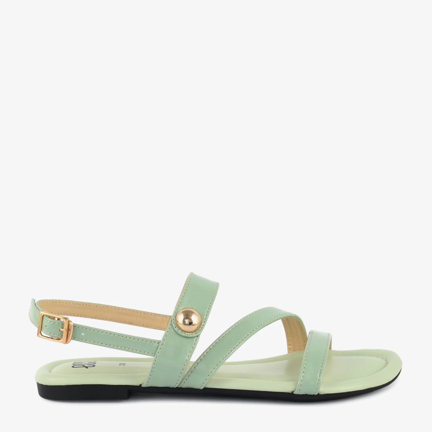 Perforated Flat Sandal - Image 3