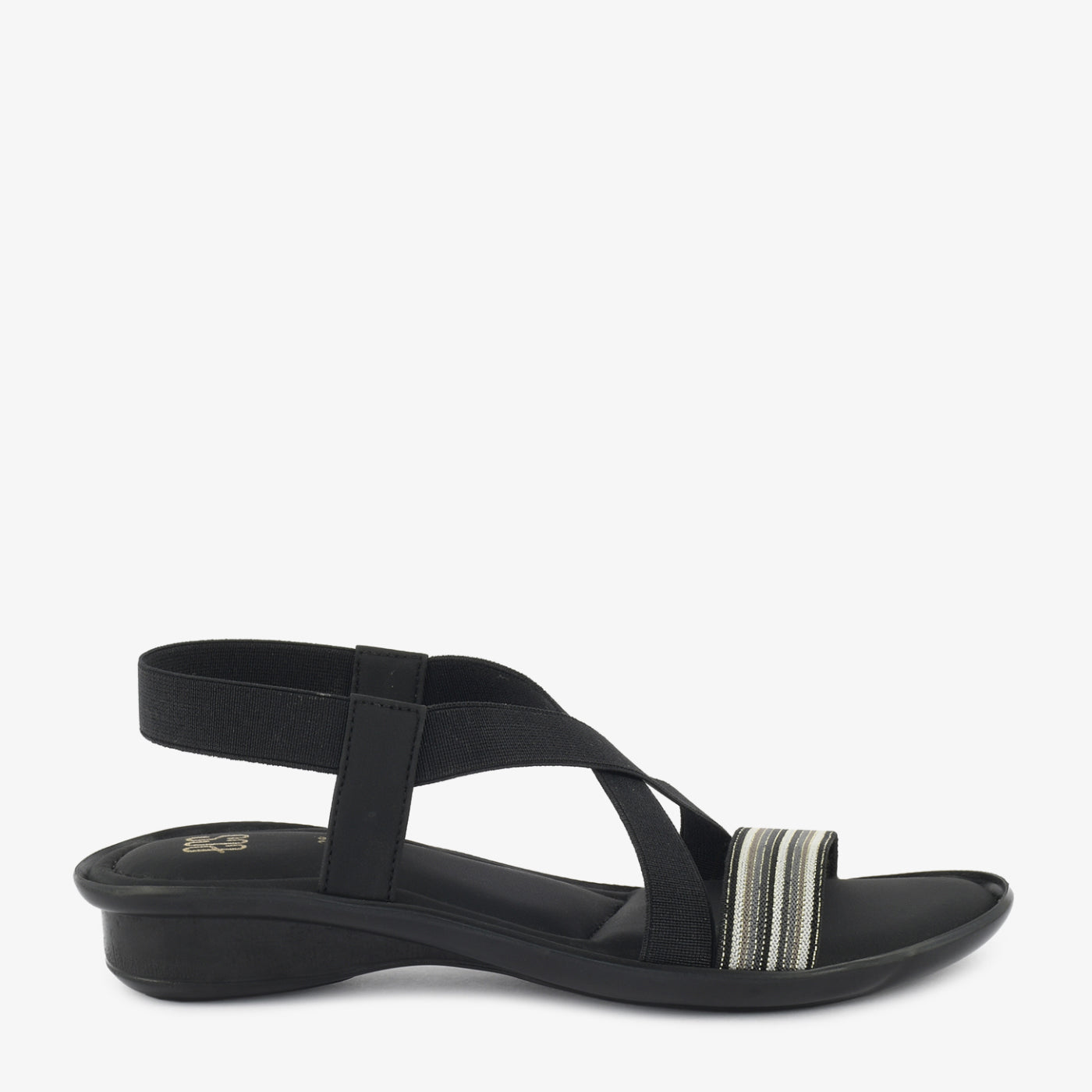 Bow Accent Flat Sandals - Image 3