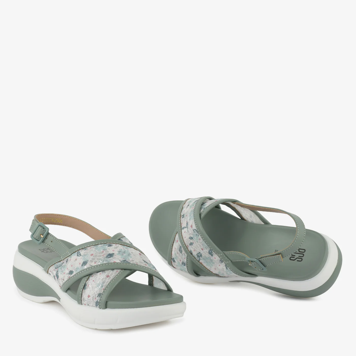 Patterned Platform Sandal - Image 2