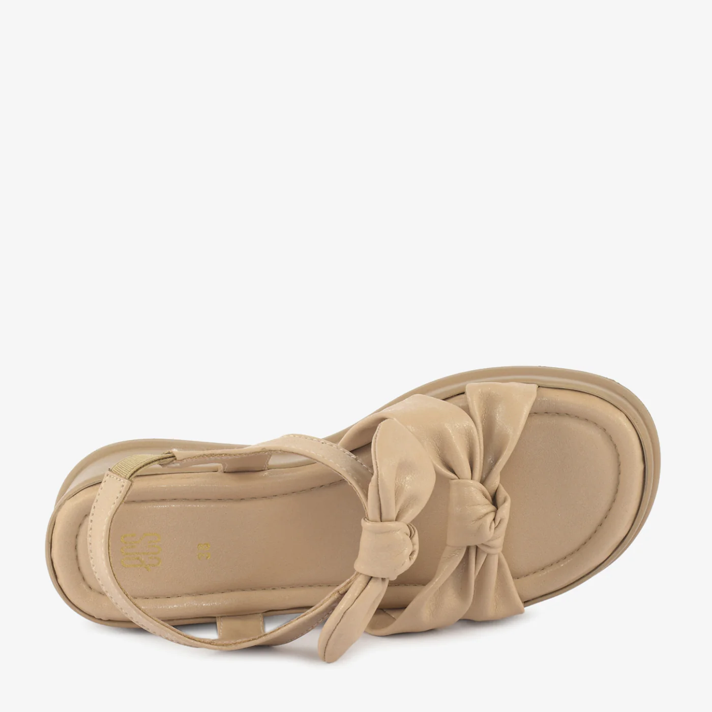 Bow Accent Wedge Sandals - Image 4