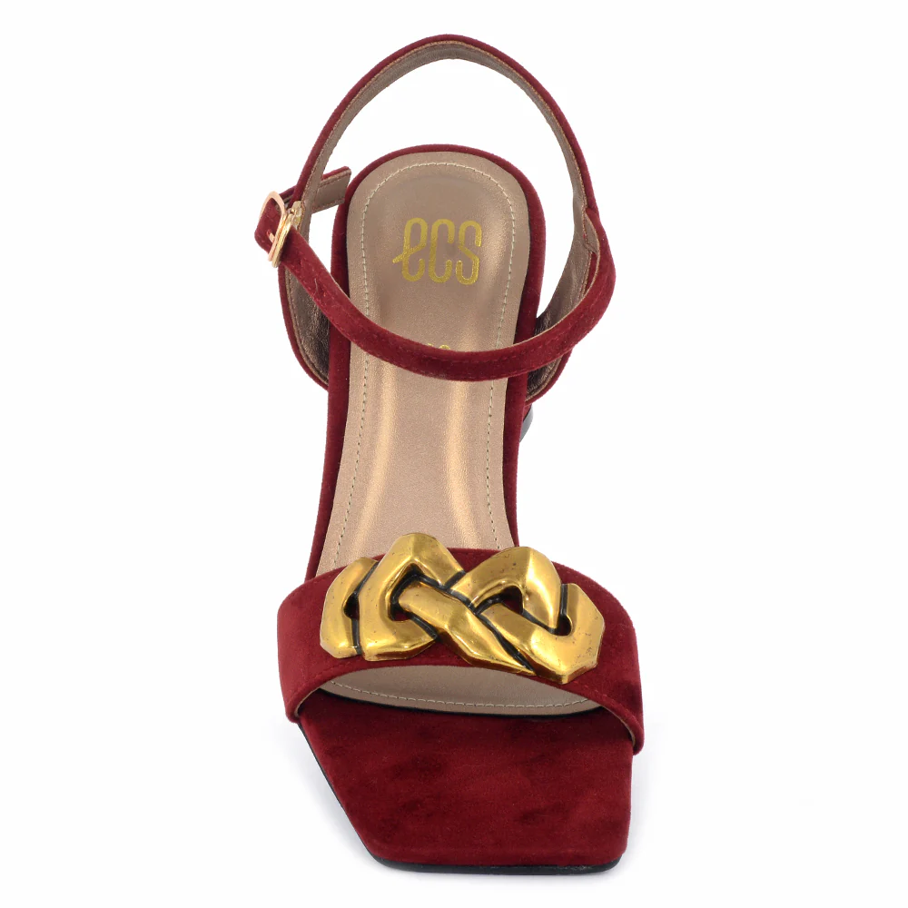 Charming Matte Sandals - Image 4