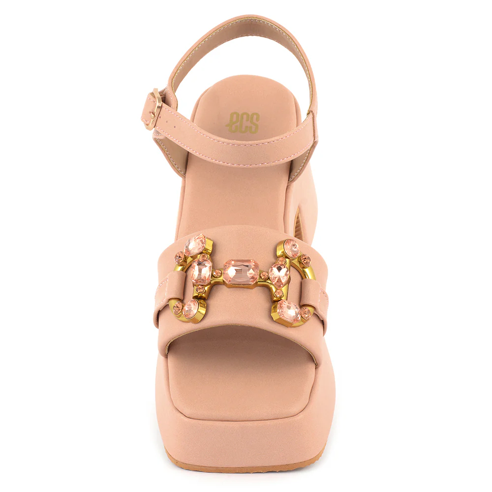 Suede Square Toe Sandals - Image 4