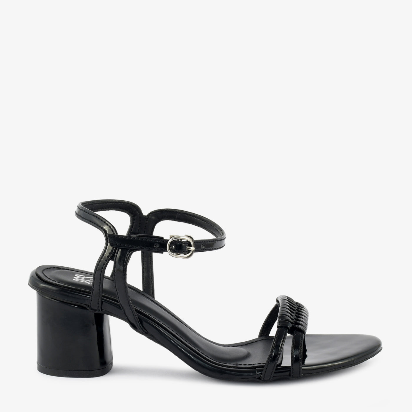 Textured Strap Block Heels - Image 3