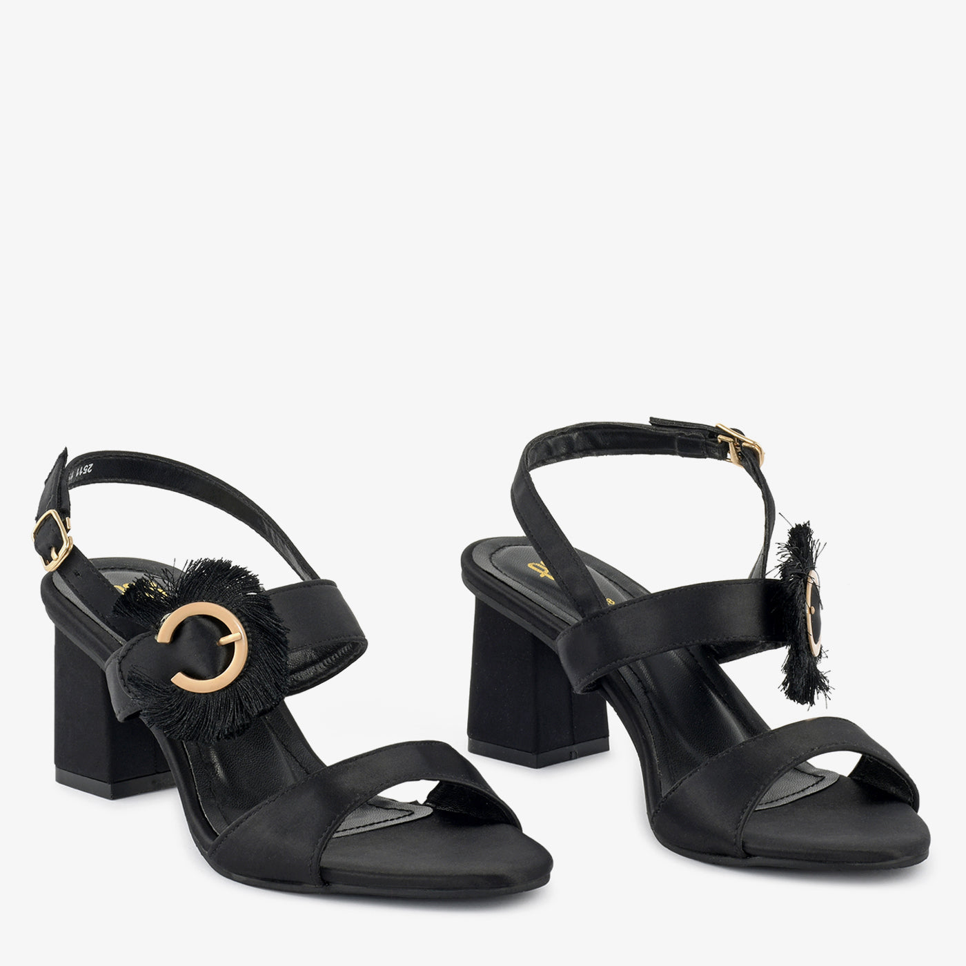 Midnight Tassel Sandals - Image 2