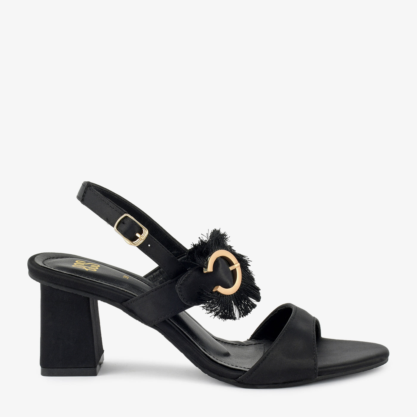 Midnight Tassel Sandals - Image 3