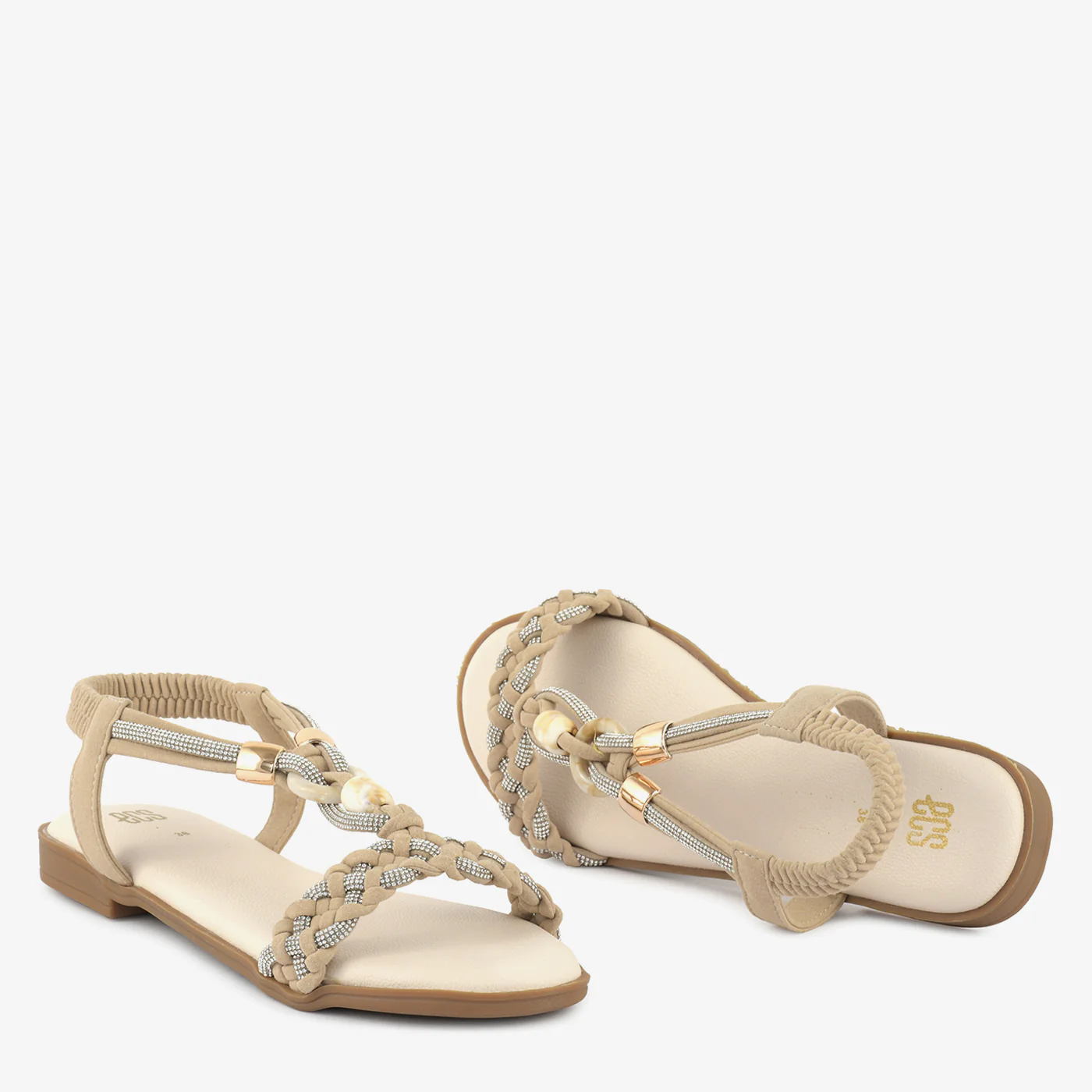 Embellished Strappy Sandals - Image 7