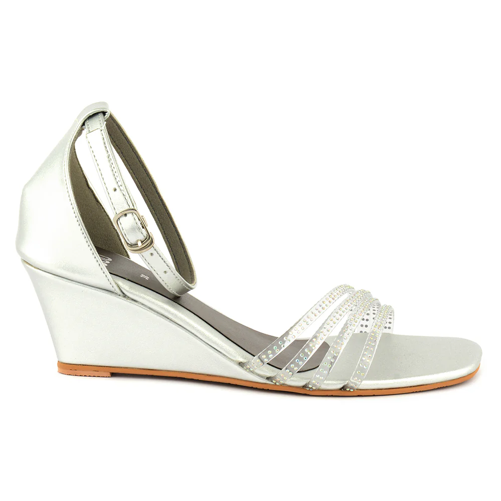Wedge Buckle Sandals - Image 2