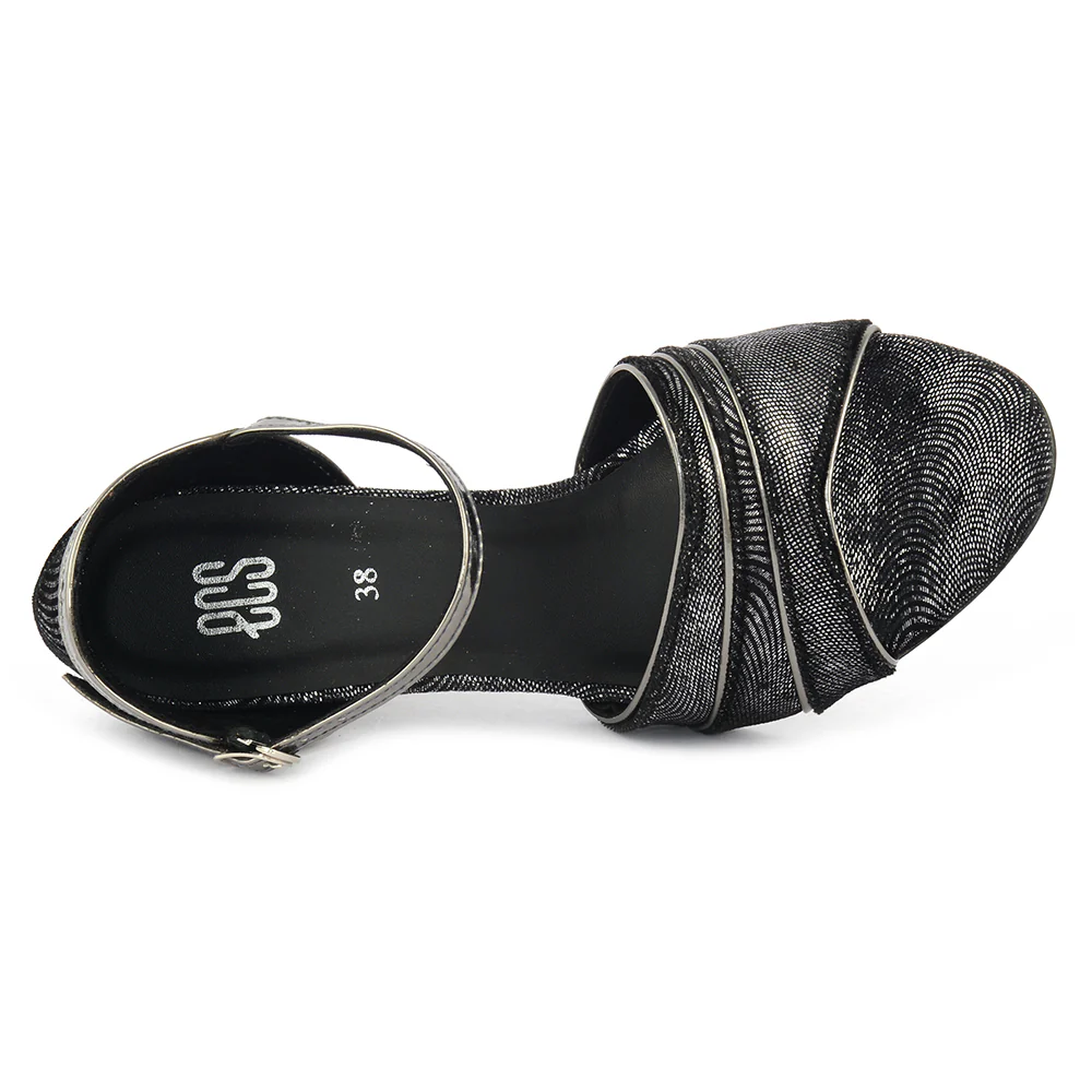 Glittery Spool Heels - Image 3