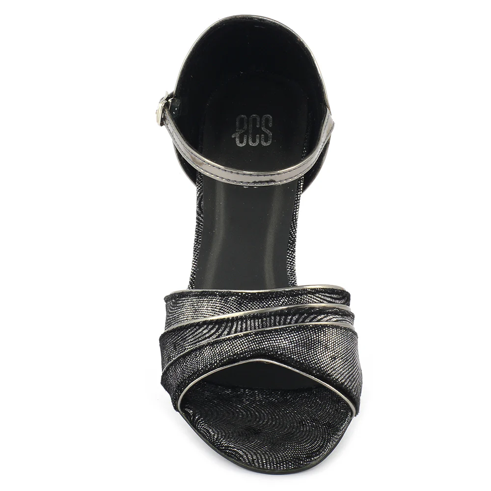 Glittery Spool Heels - Image 4