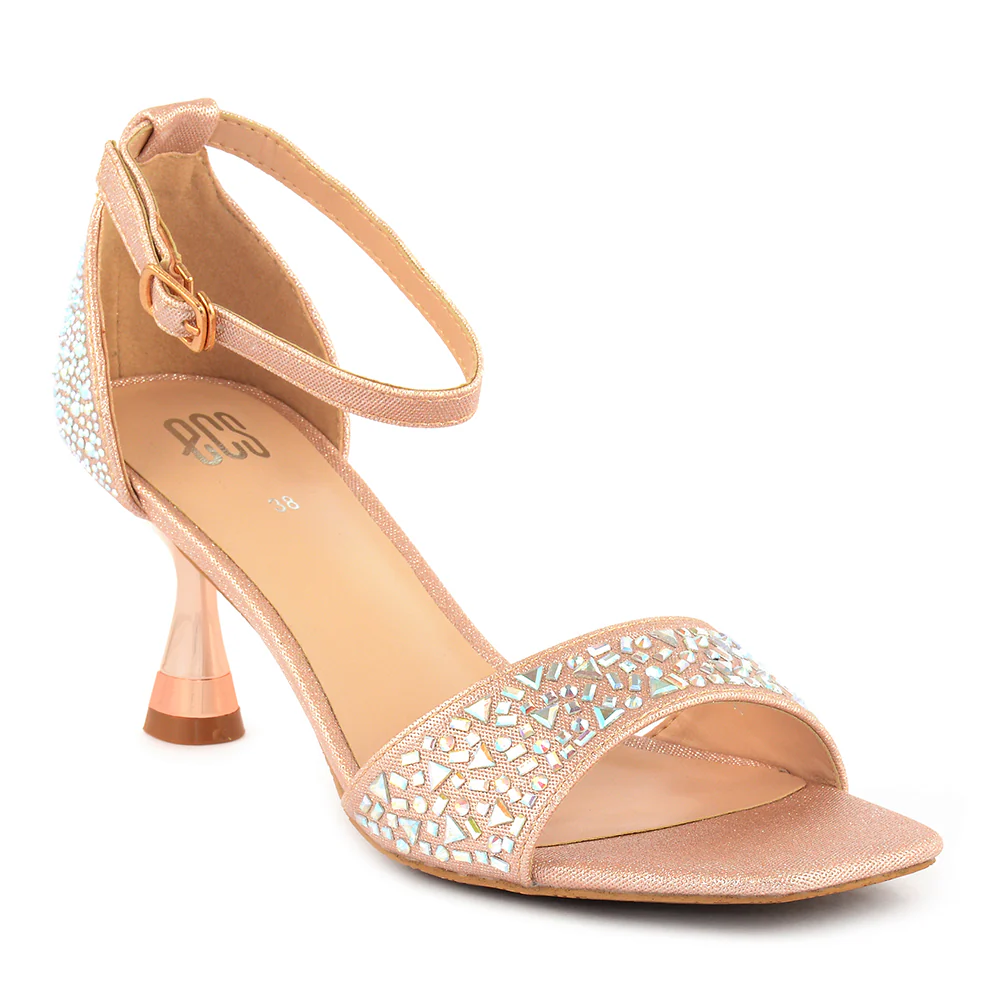 Roseate Shimmer Sandal