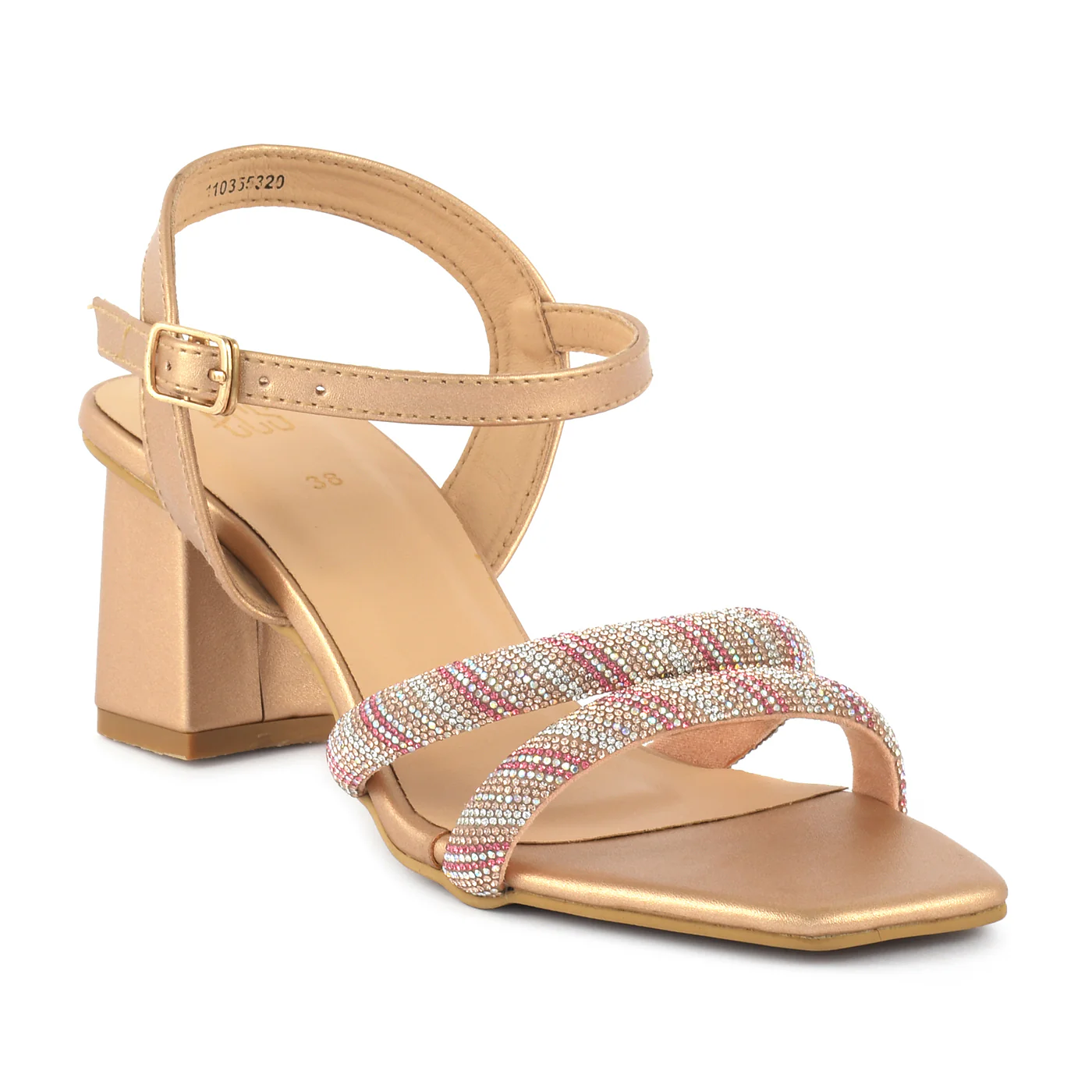 Glamour Stride Sparkle Heels - Image 9