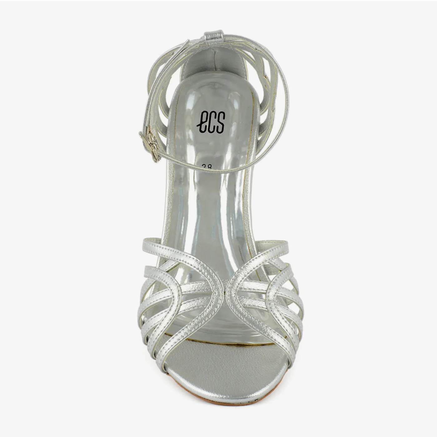 Silver Stiletto Sandal - Image 4