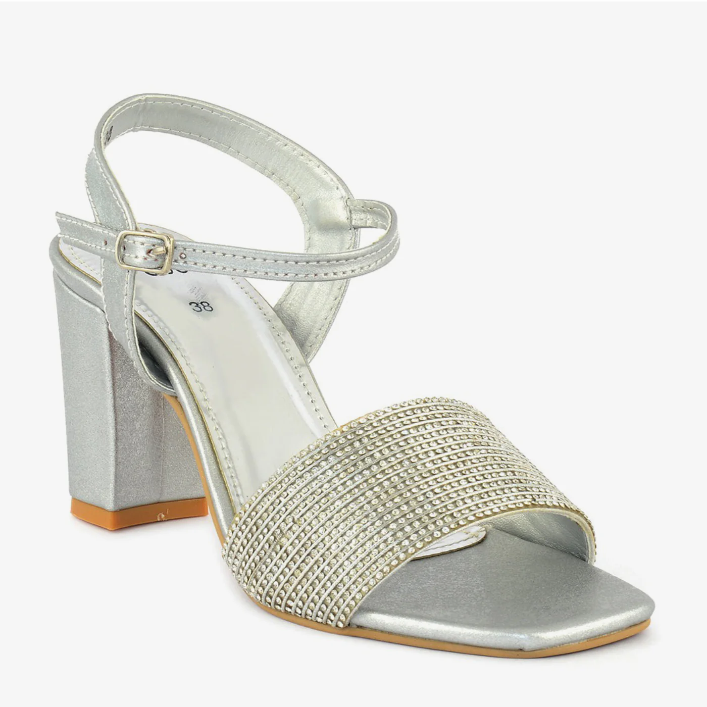 Silver Sparkle Block