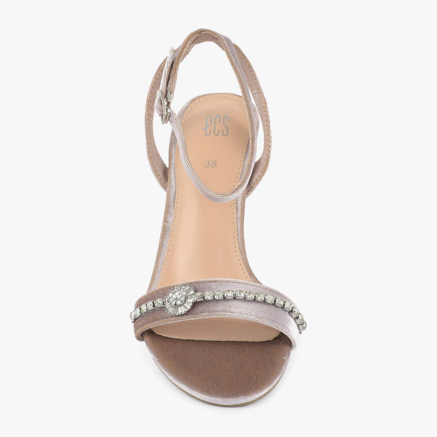 Embellished Kitten Sandal - Image 10