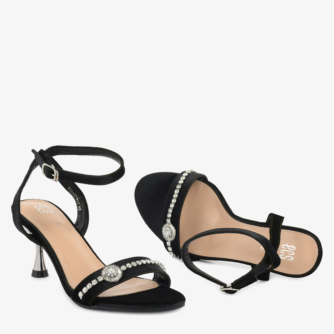 Embellished Kitten Sandal - Image 2