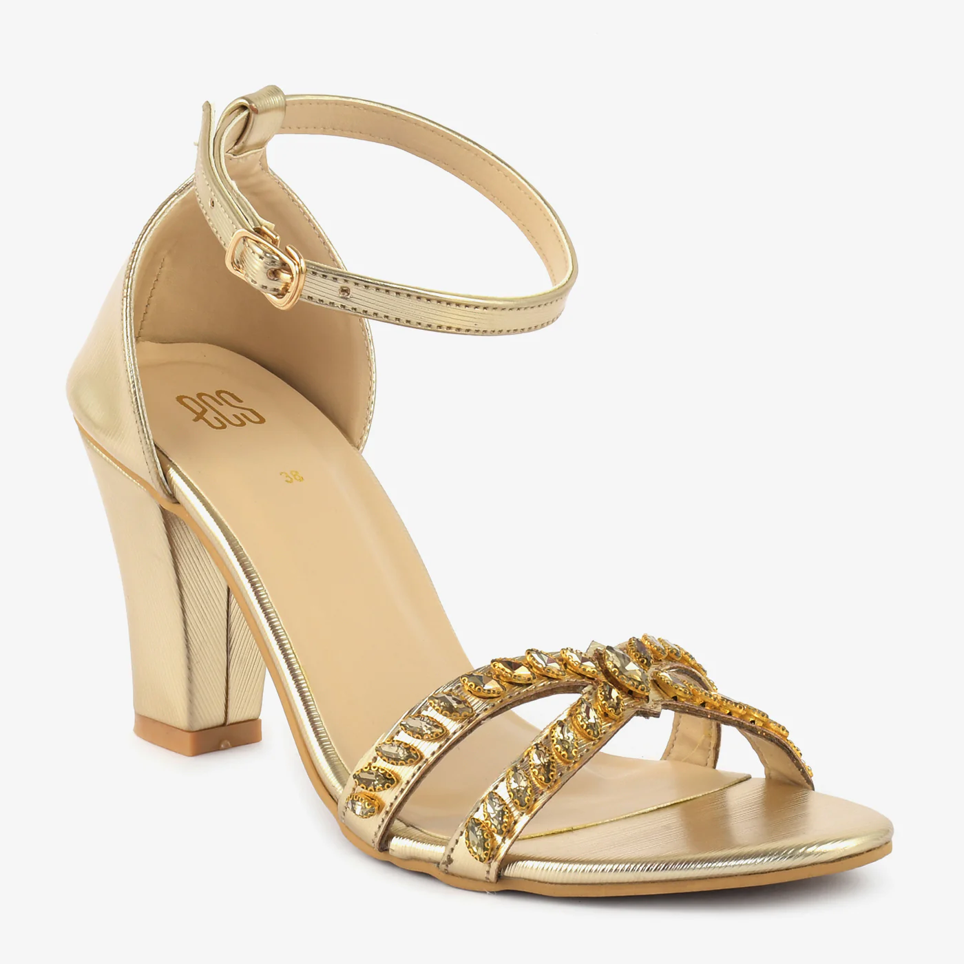 Gilded Glamour Sandals