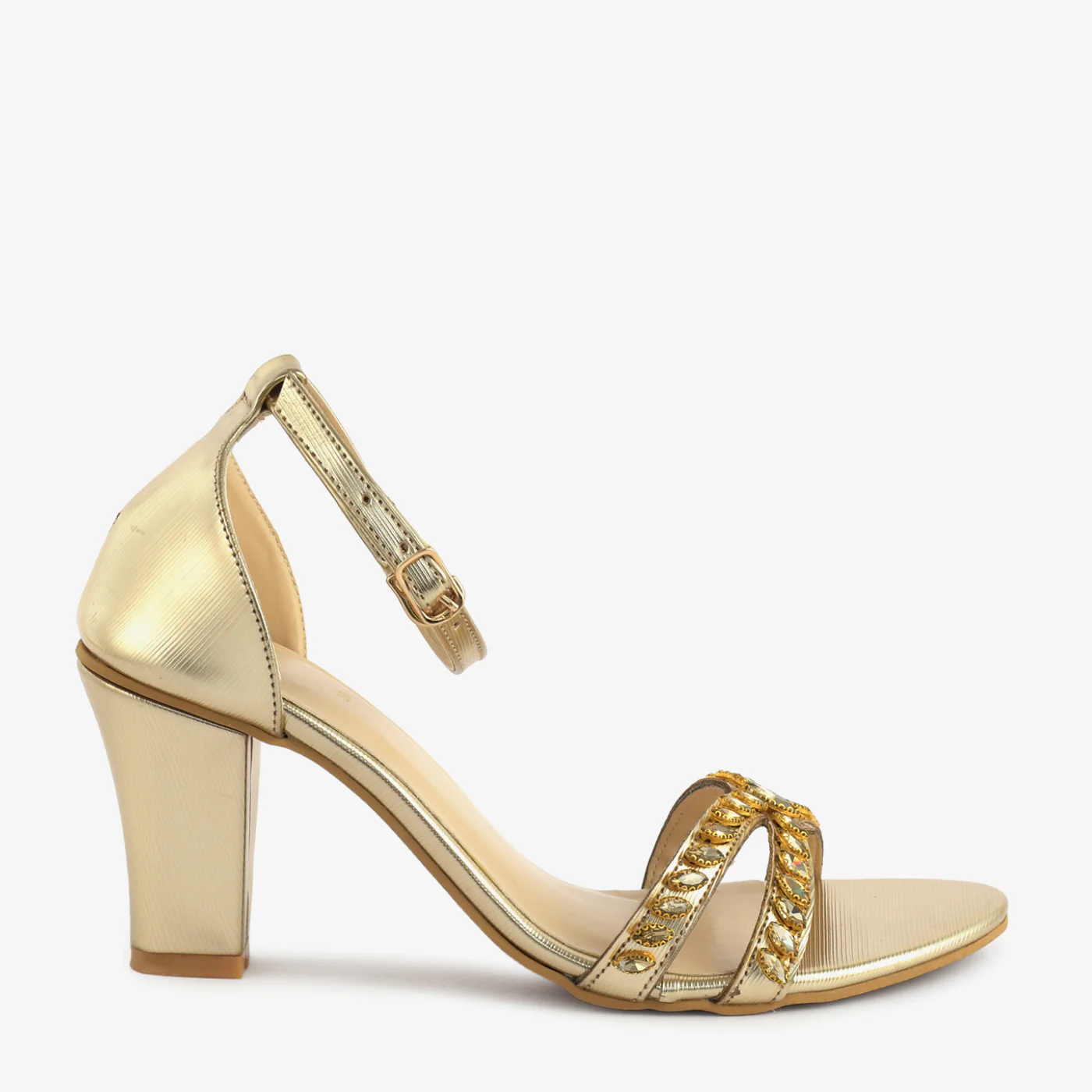 Gilded Glamour Sandals - Image 3