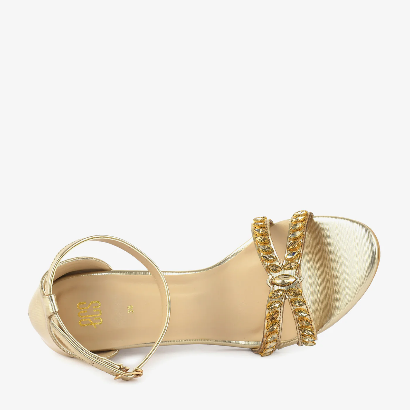 Gilded Glamour Sandals - Image 4