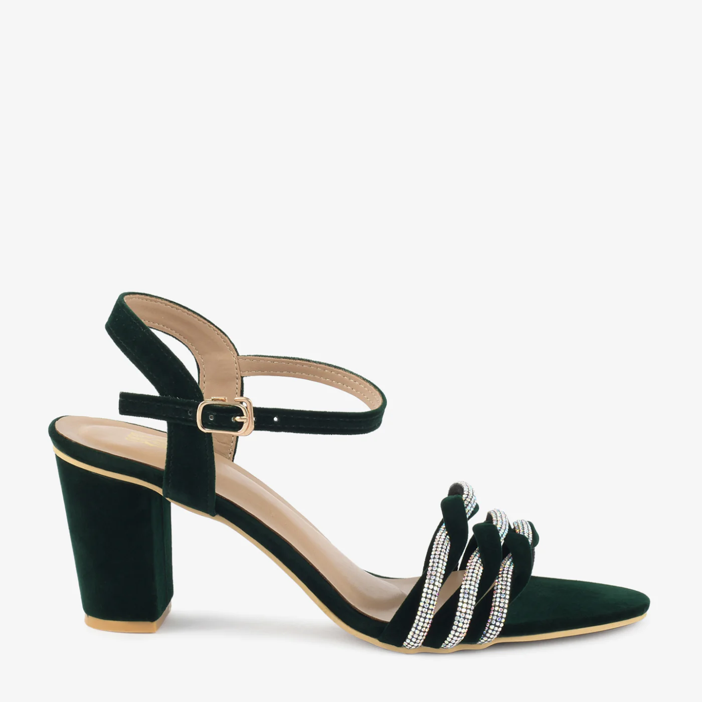 Emerald Elegance Sandals - Image 3