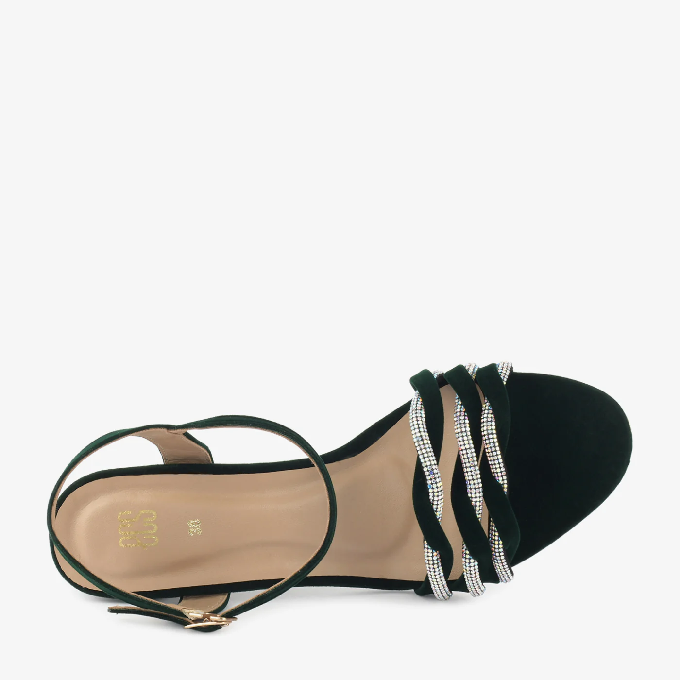Emerald Elegance Sandals - Image 4