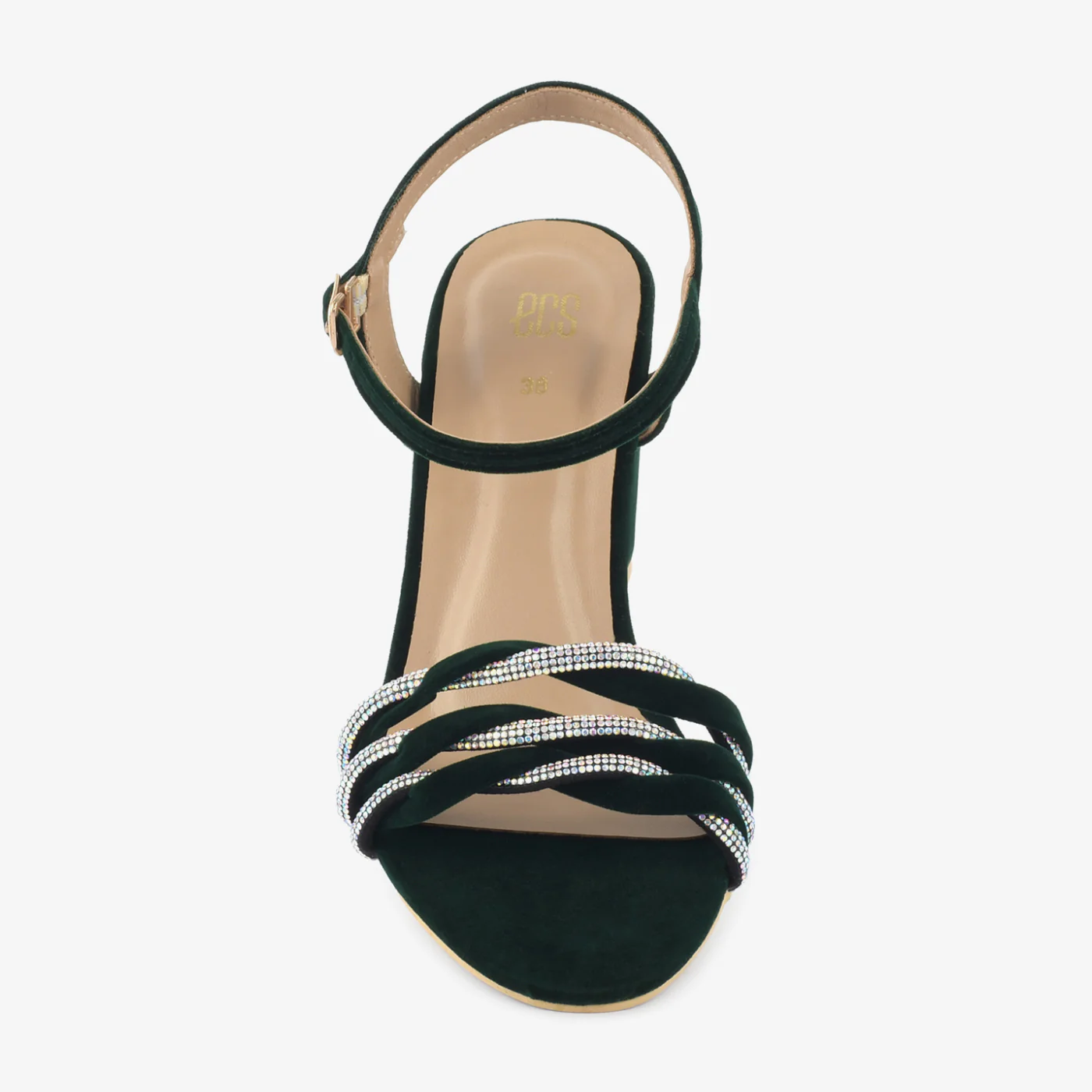 Emerald Elegance Sandals - Image 5