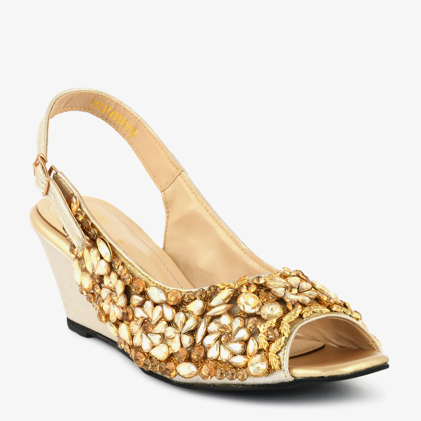 Golden Blossom Wedges