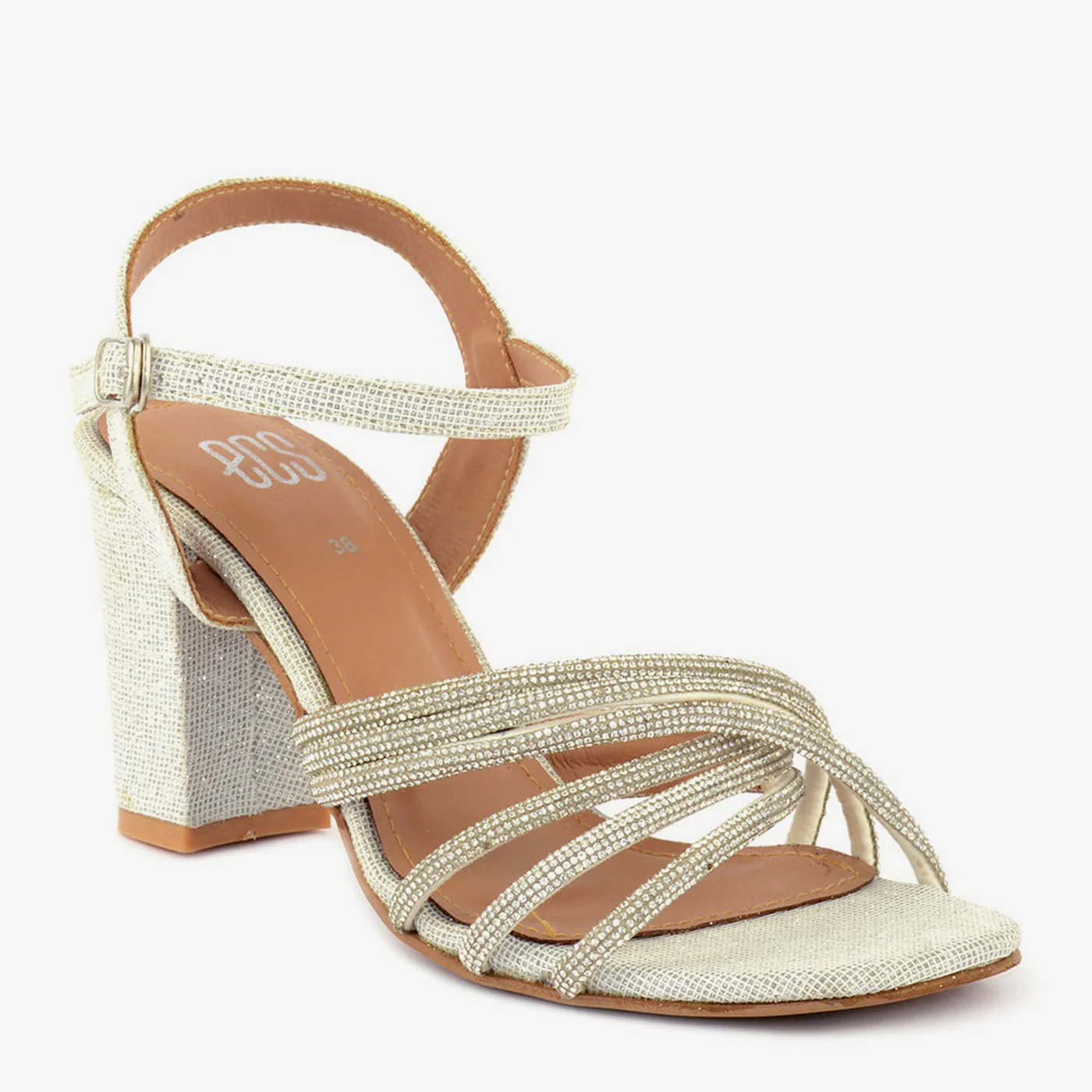 Glittery Block Heels - Image 5