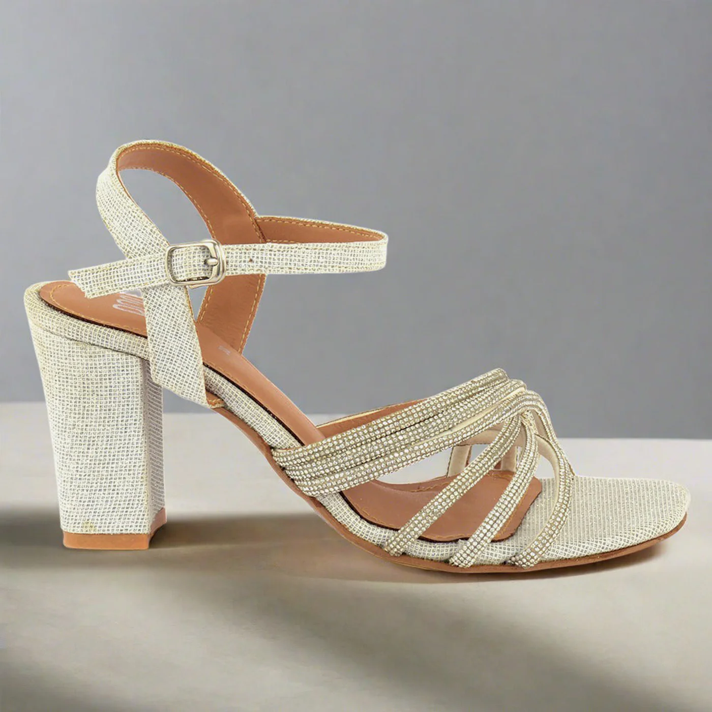 Glittery Block Heels - Image 6