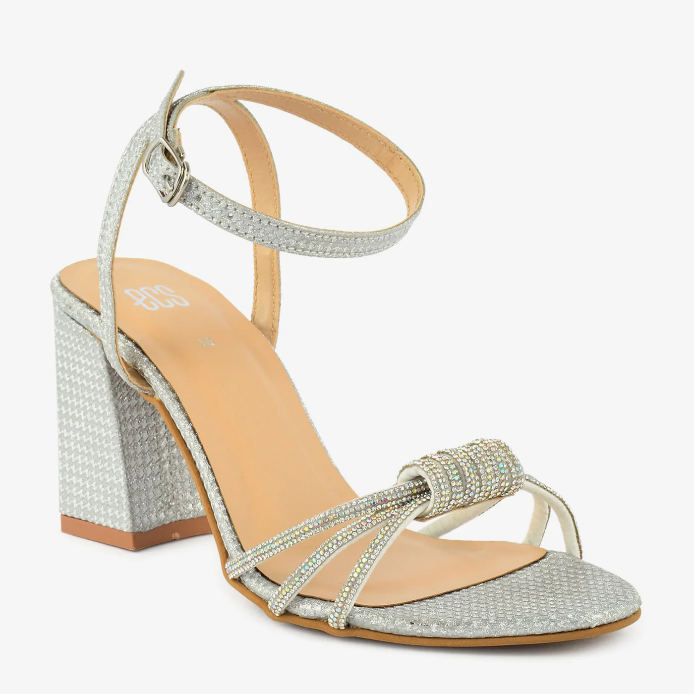 Glimmer Knot Block Heels - Image 5