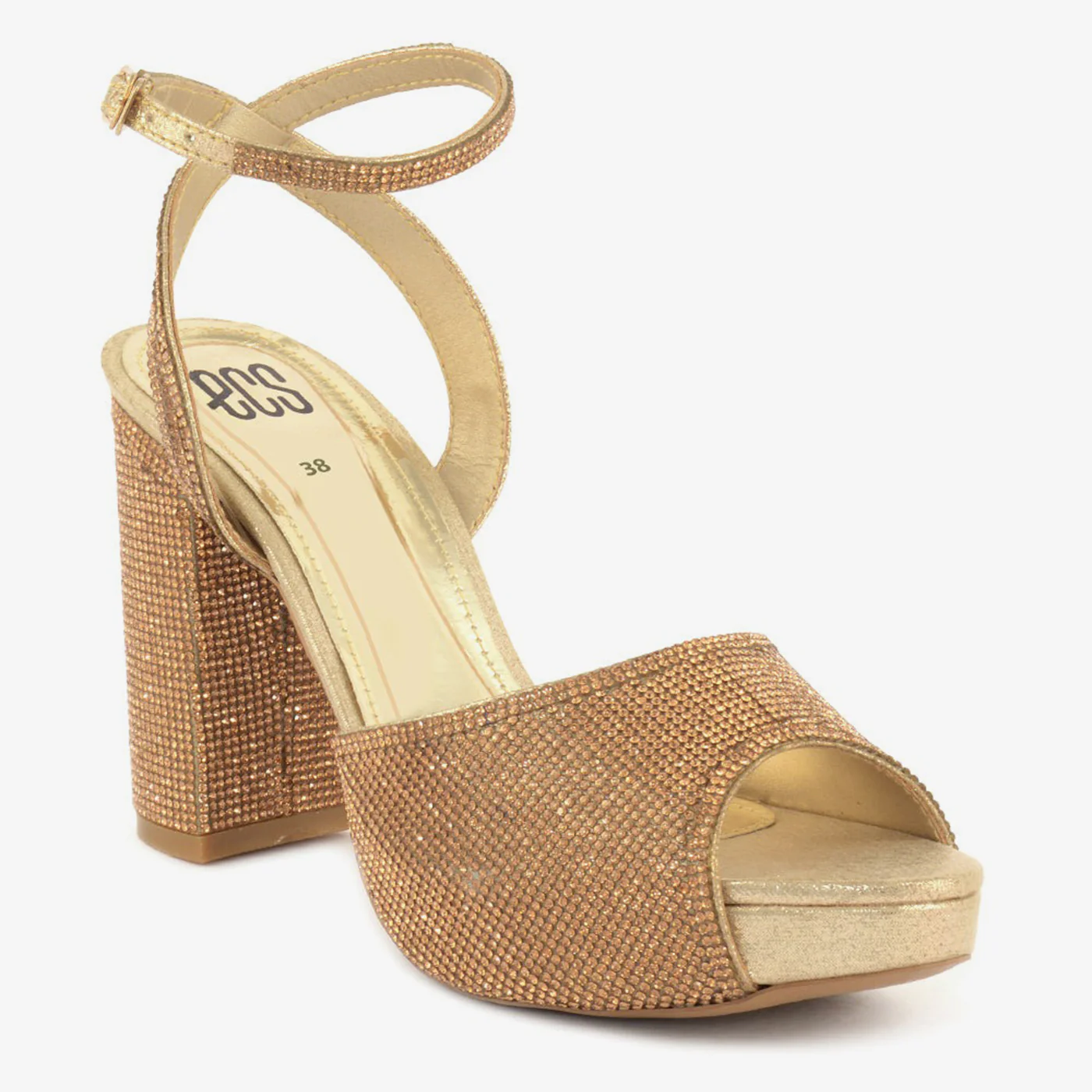 Glittery Block Heels - Image 5