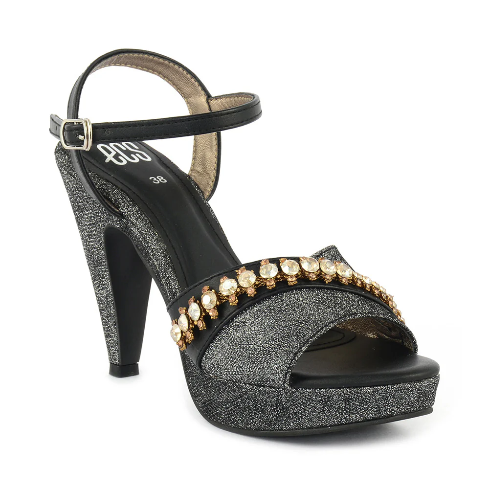 Glittery Stiletto Heels - Image 5