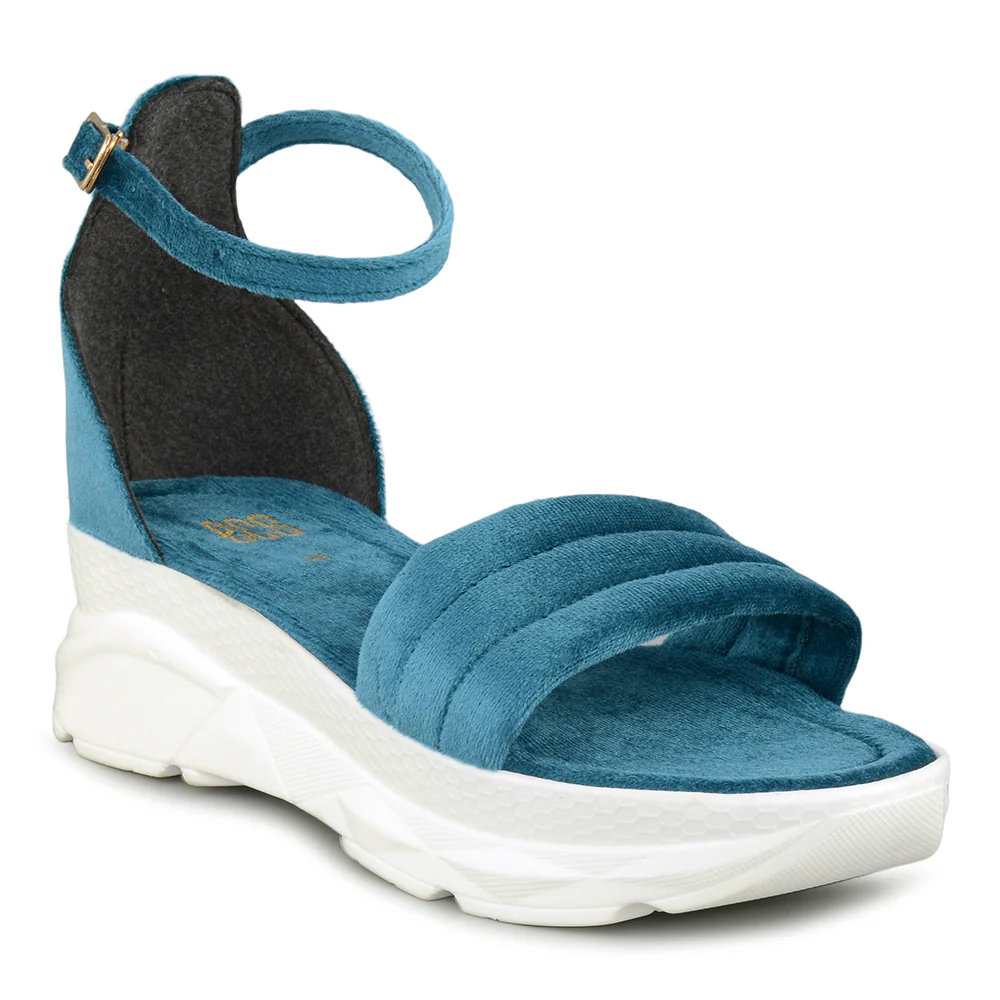 Silky Velvet Sandals - Image 5