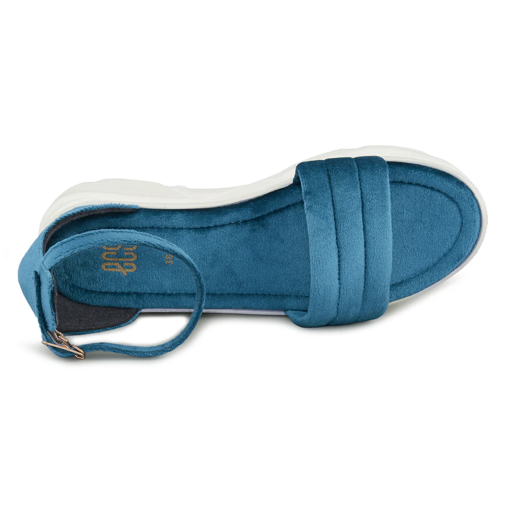 Silky Velvet Sandals - Image 7