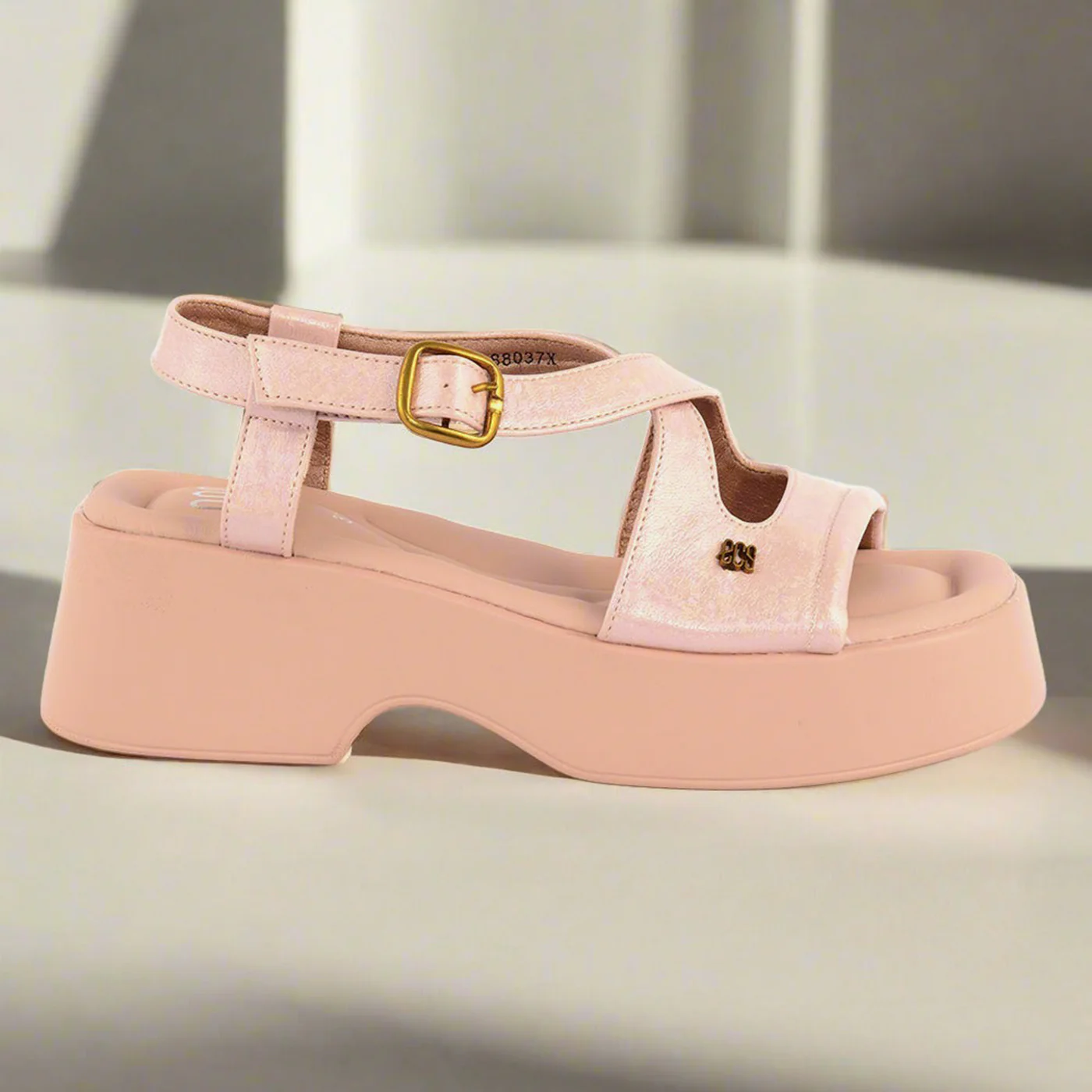 Crisscross Platform Sandal - Image 6
