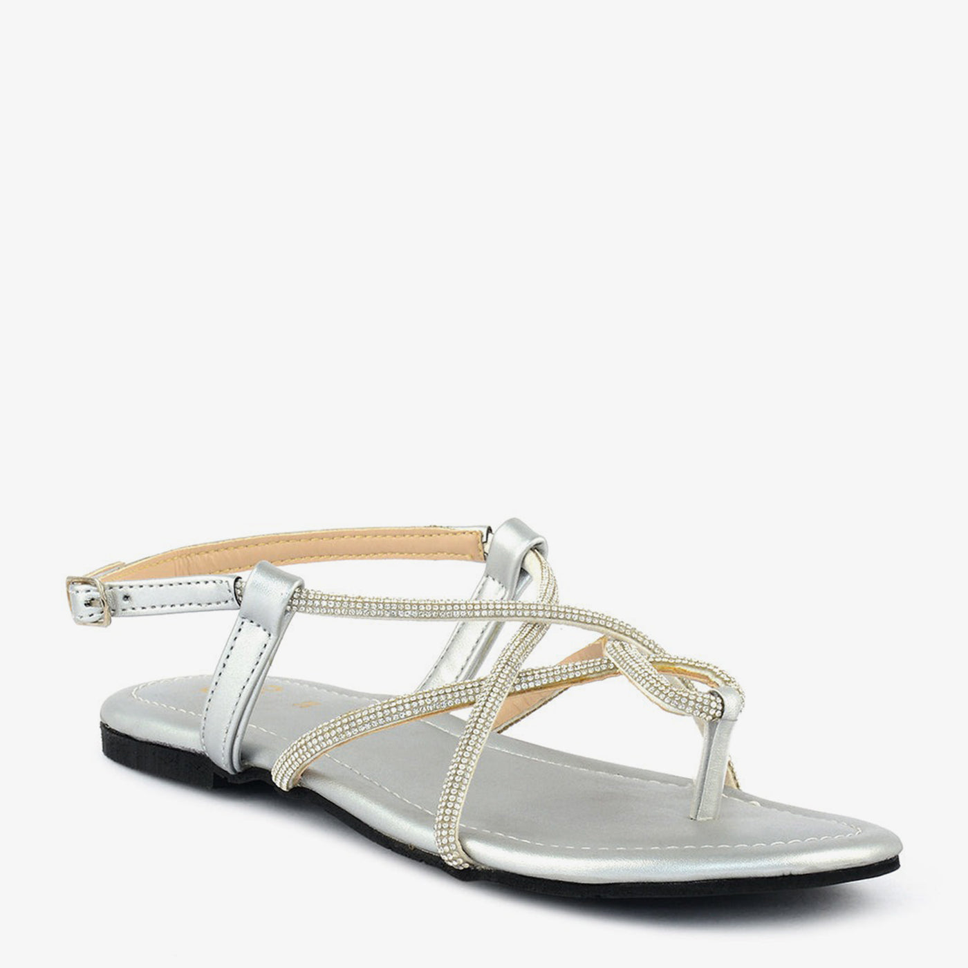Round Buckle Sandal