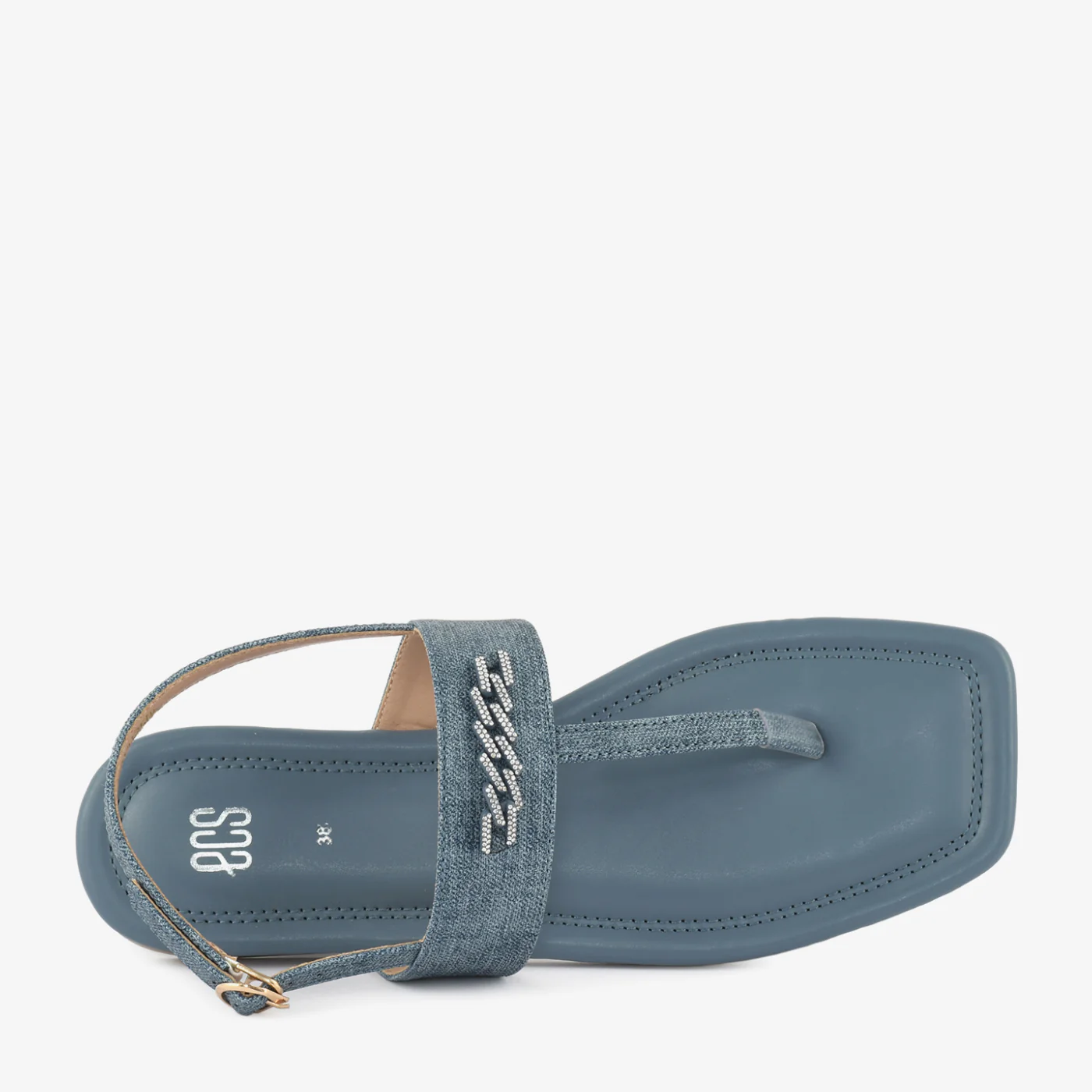 Chained Charm Sandals - Image 9