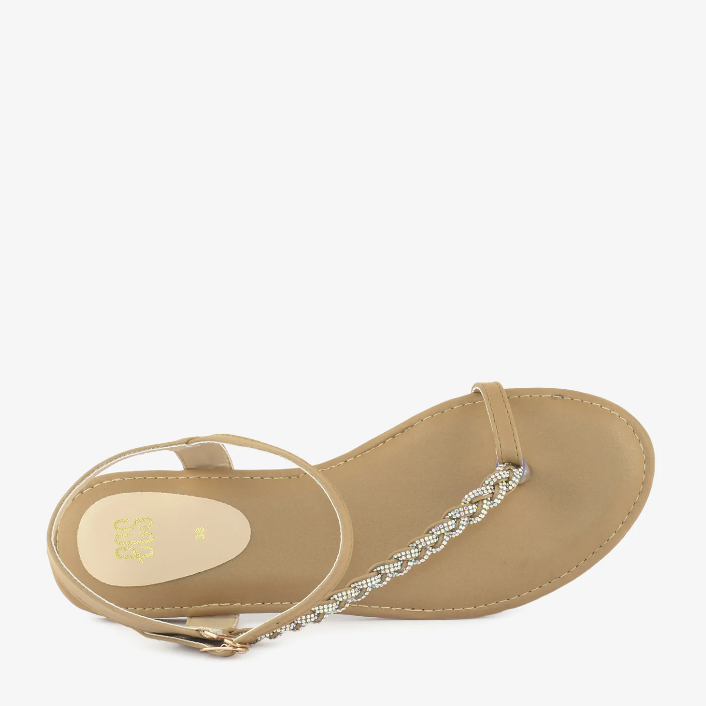 Sequin Strap Chappal - Image 4