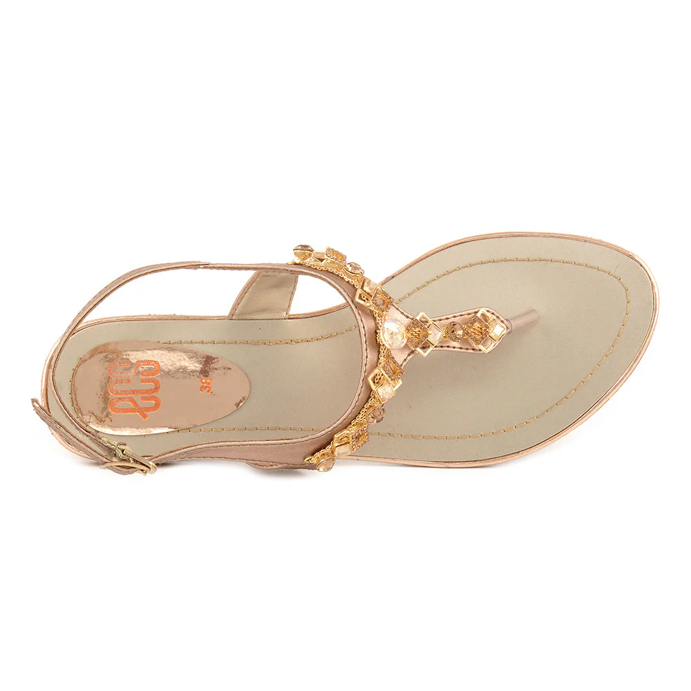 Shiny Naki Sandals - Image 3