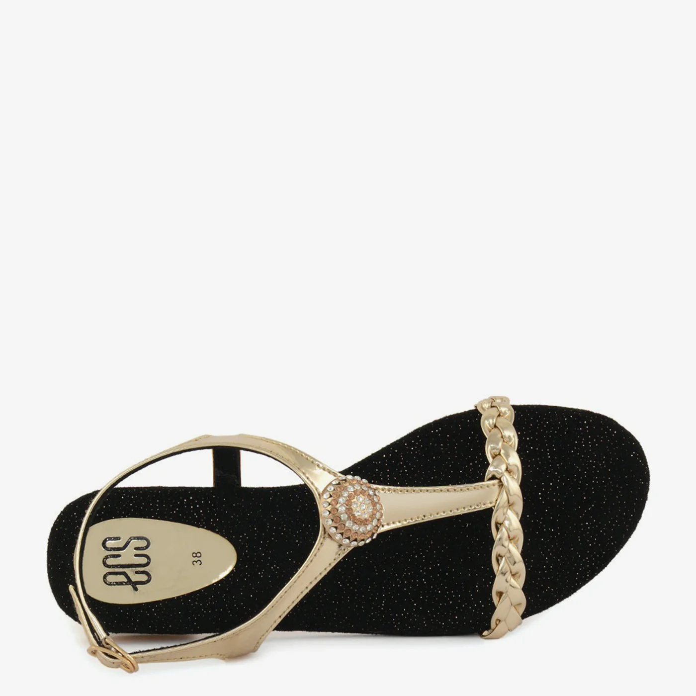 Braided Gem Sandal - Image 3