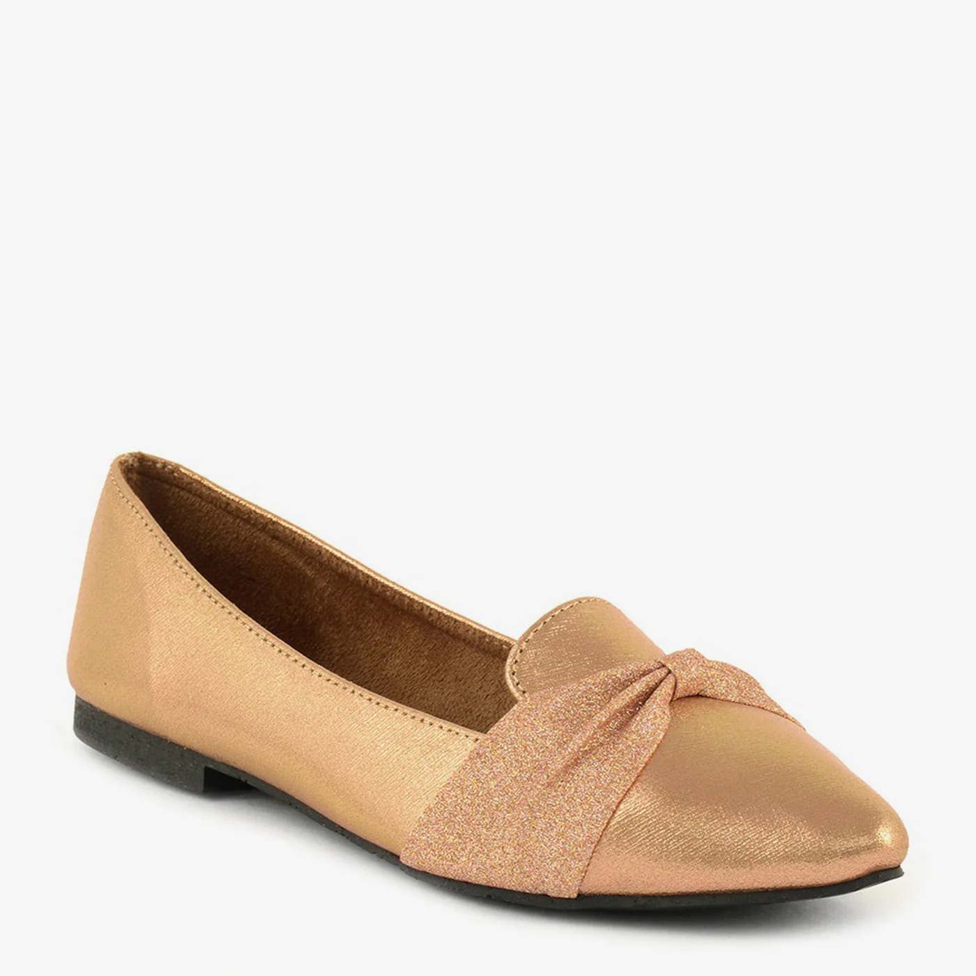 Glittery Pointed Toe Pumps