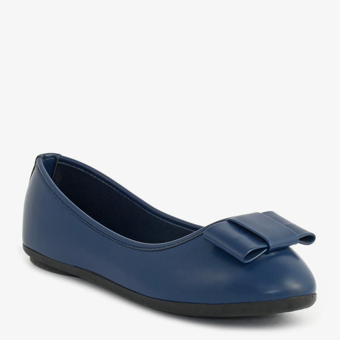 Matte Round Toe Pumps
