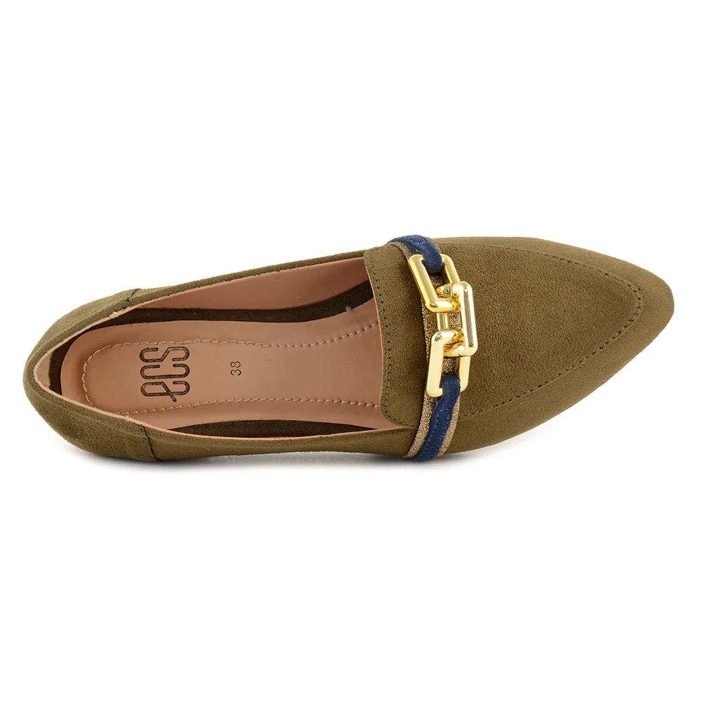 Chain Buckle Loafers - Image 3