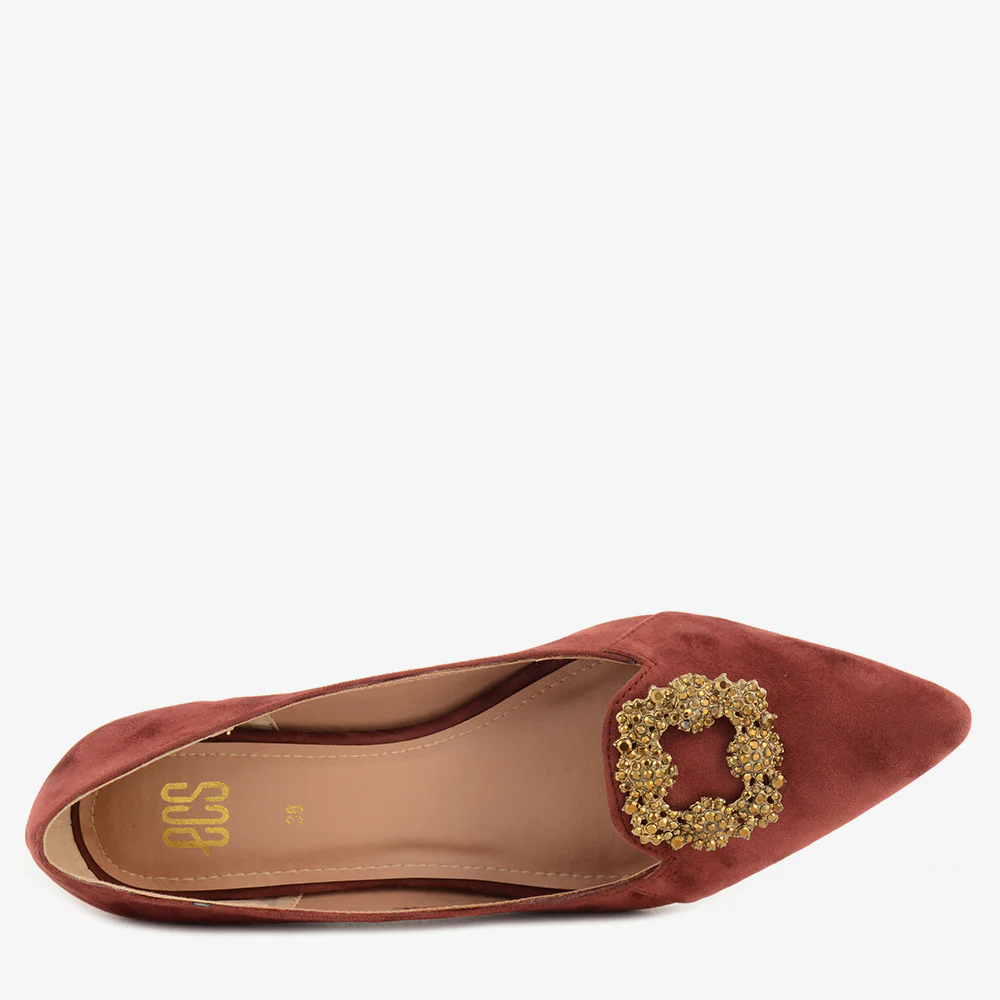 Camden Embellished Block Heel - Image 3