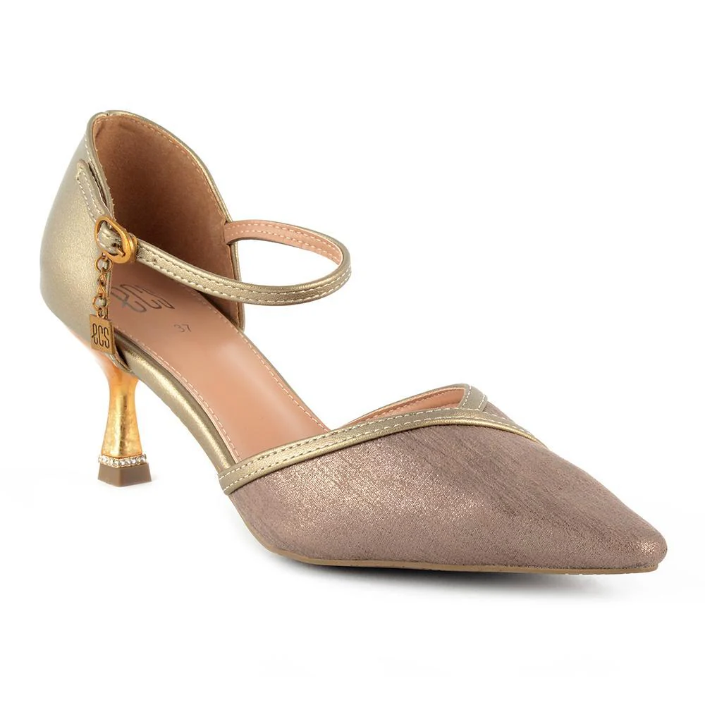Charm Heel Court Shoe