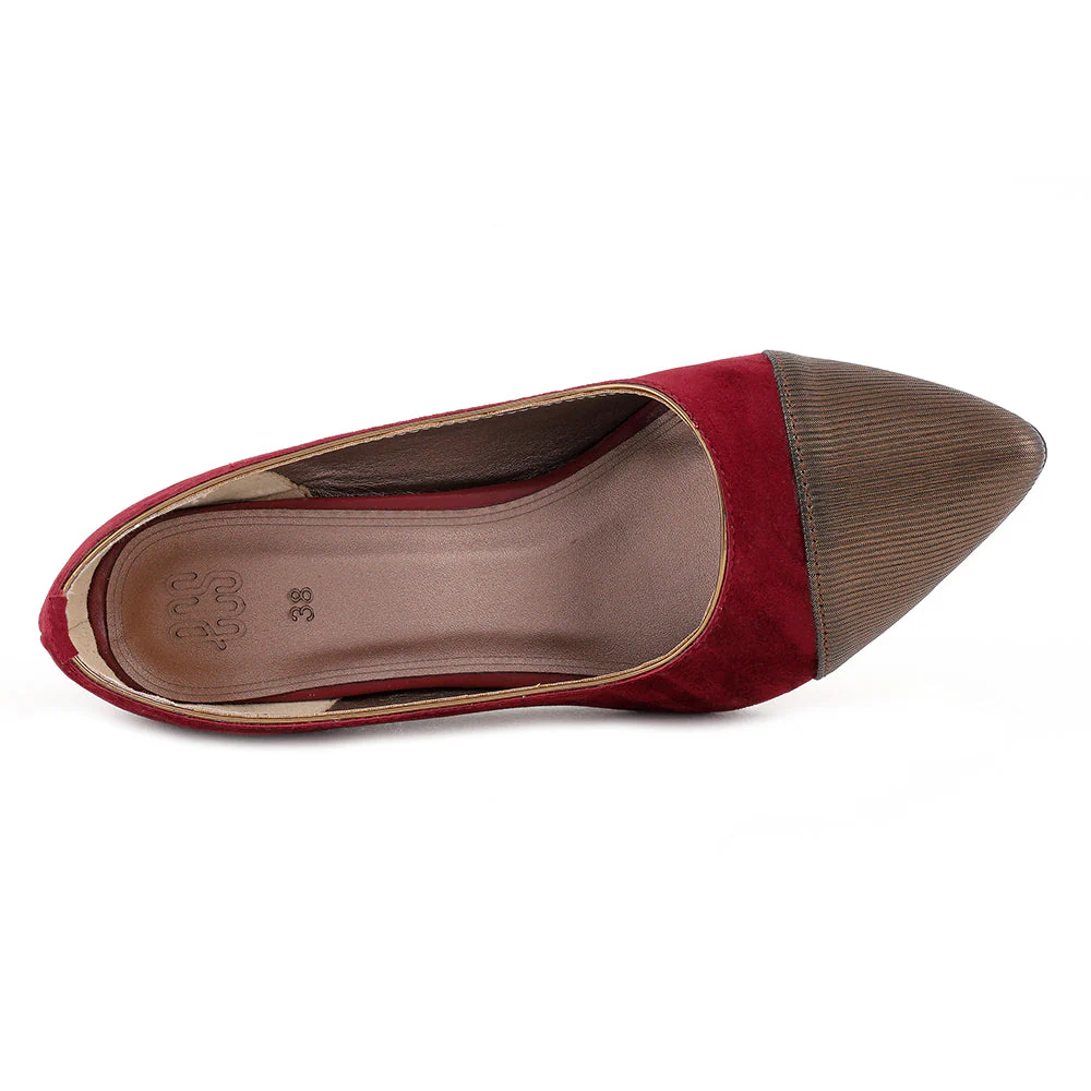 Metallic Toe Court Shoes - Image 3