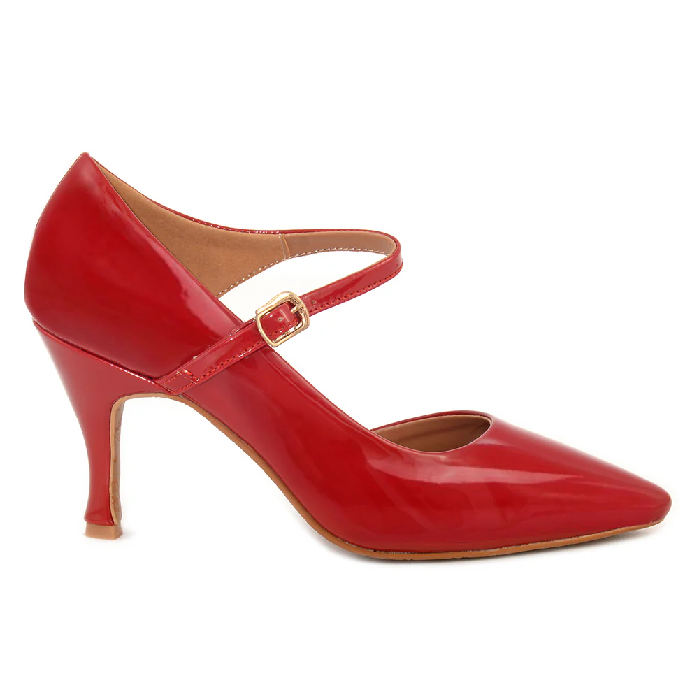 Maroon Court Shoes - Image 2