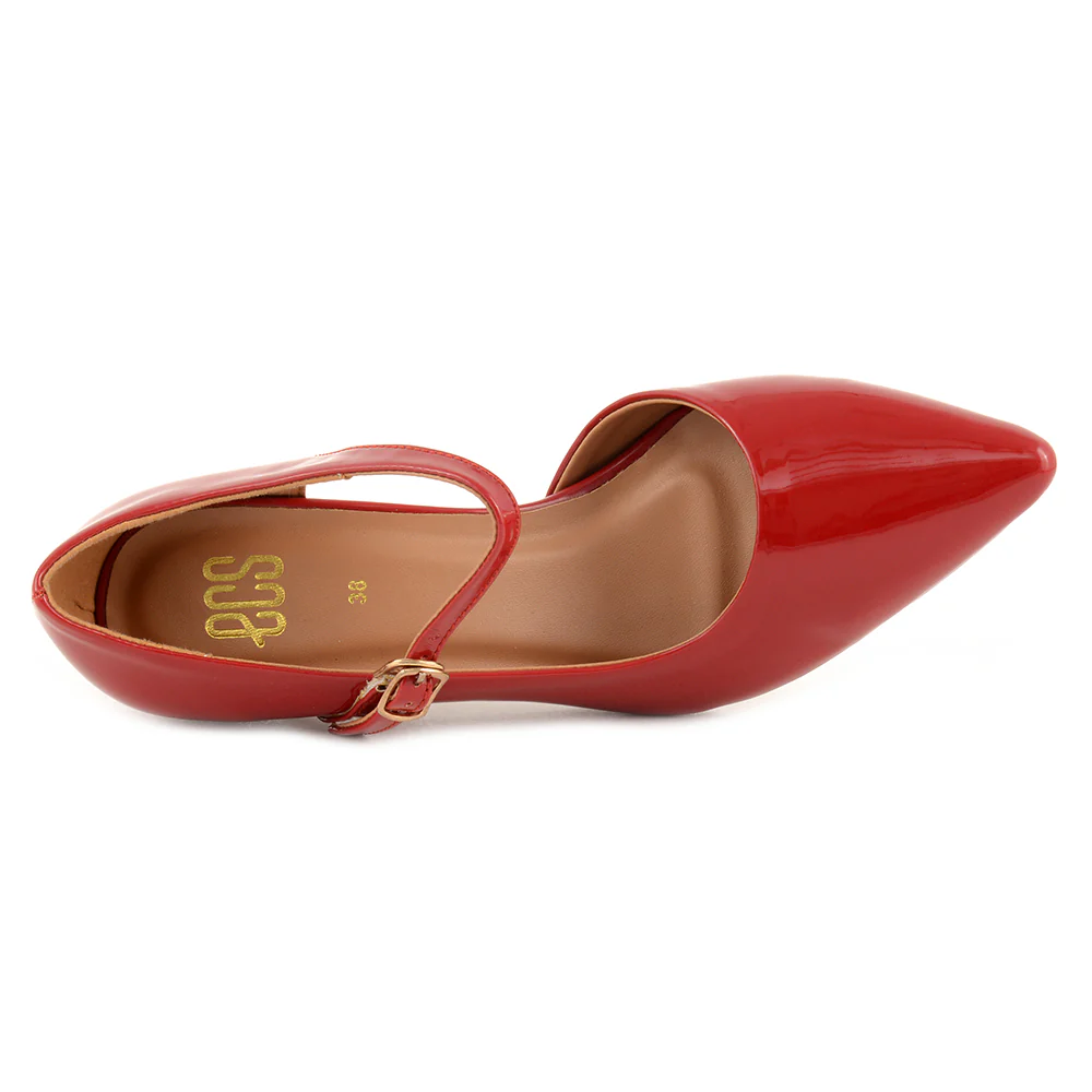 Maroon Court Shoes - Image 3