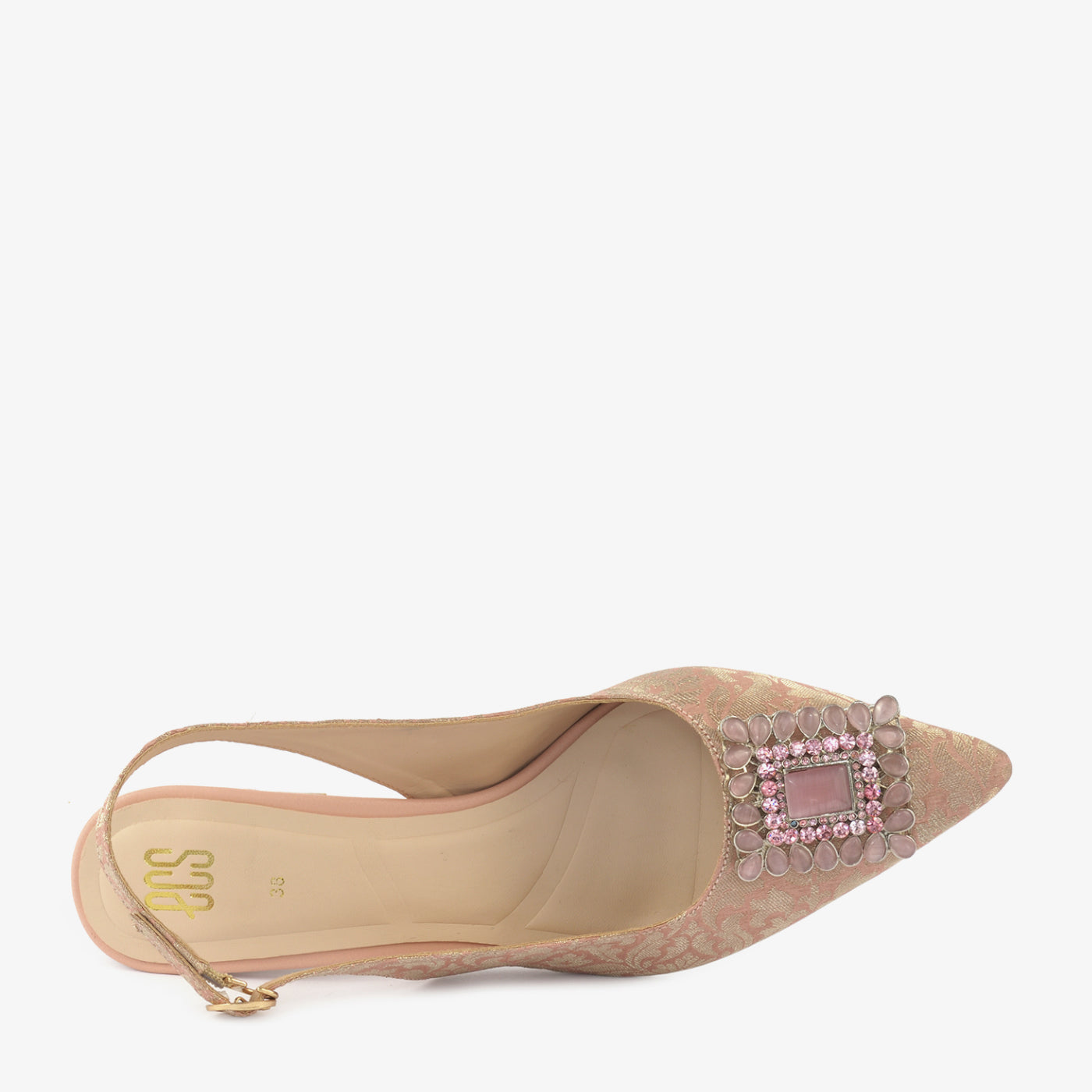 Seafoam Gem Slingbacks - Image 7