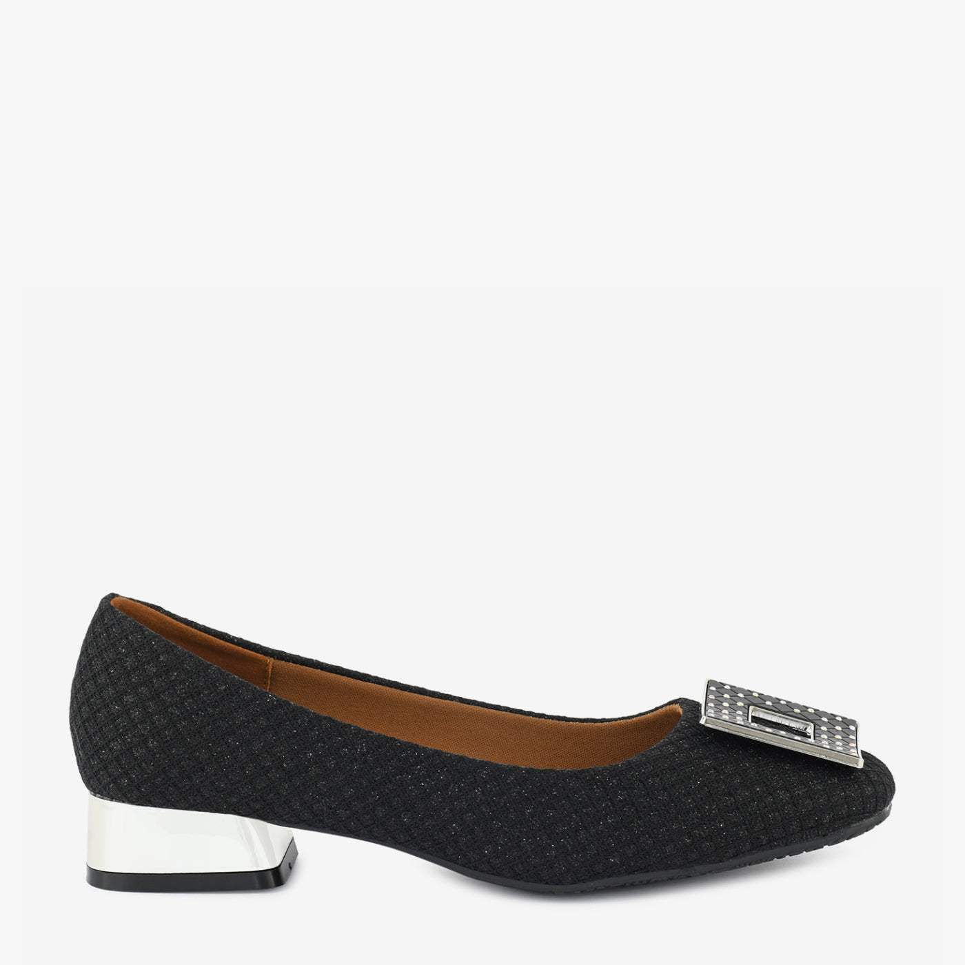 Eclipse Square Buckle Pumps - Image 2